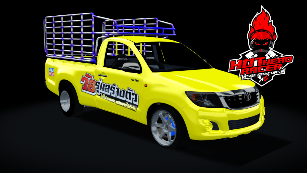 HOTHEAD TOYOTA HILUX VIGO, skin Yellow