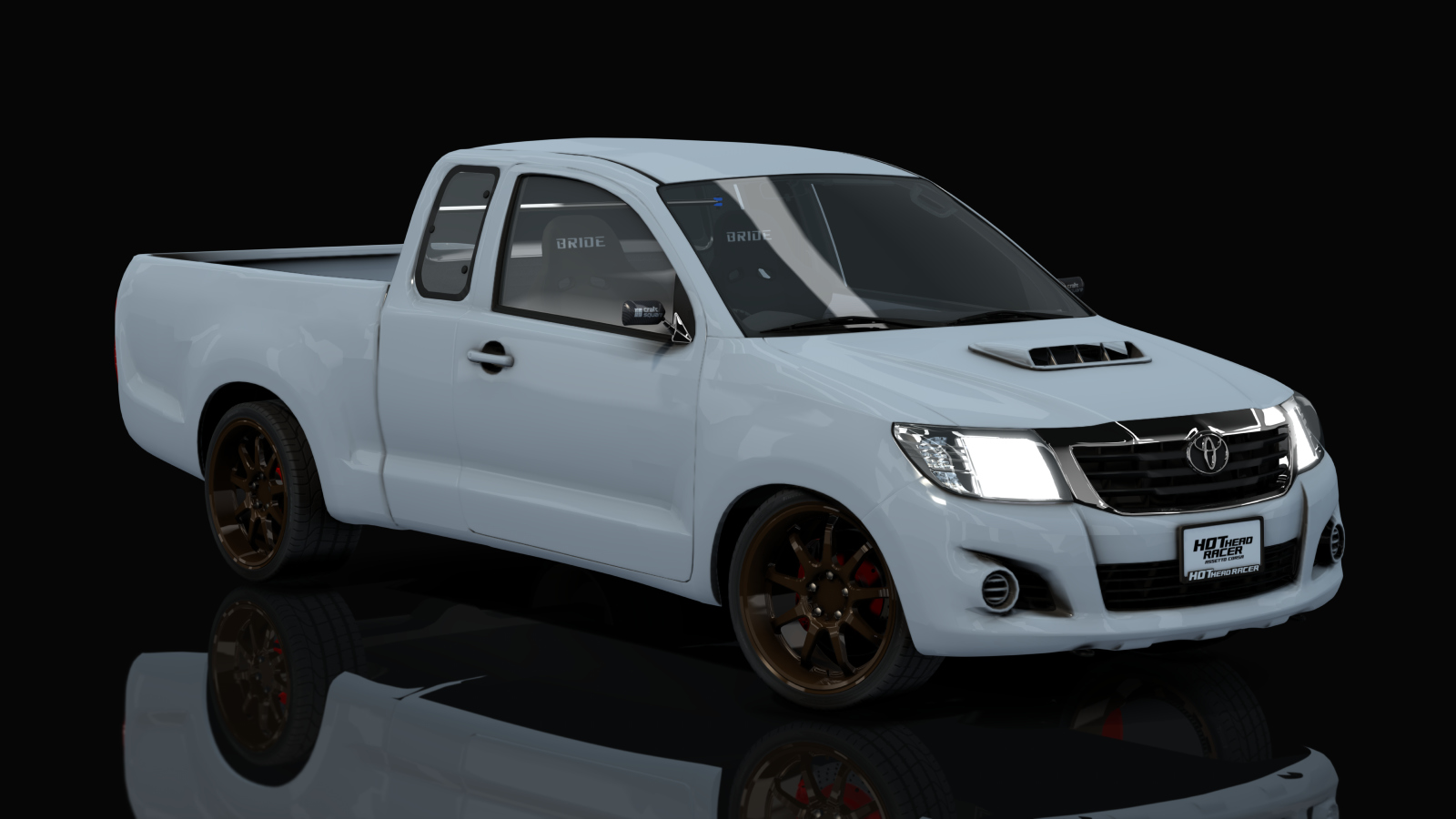 HOTHEAD21 TOYOTA VIGO CHAMP, skin White