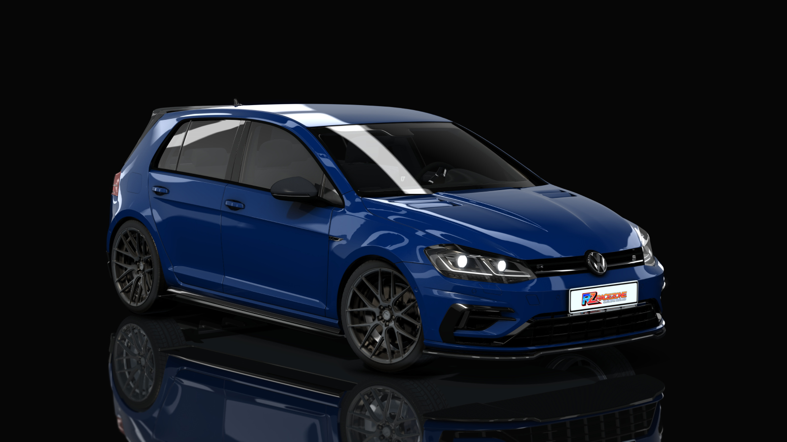 HOTHEAD21 Volkswagen Golf R, skin 07_Performance_blue