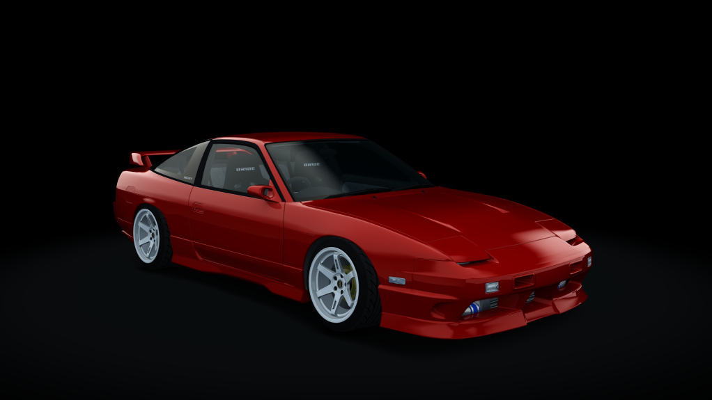 HOTHEADDRAG Nissan 180SX 275, skin 06_super_red