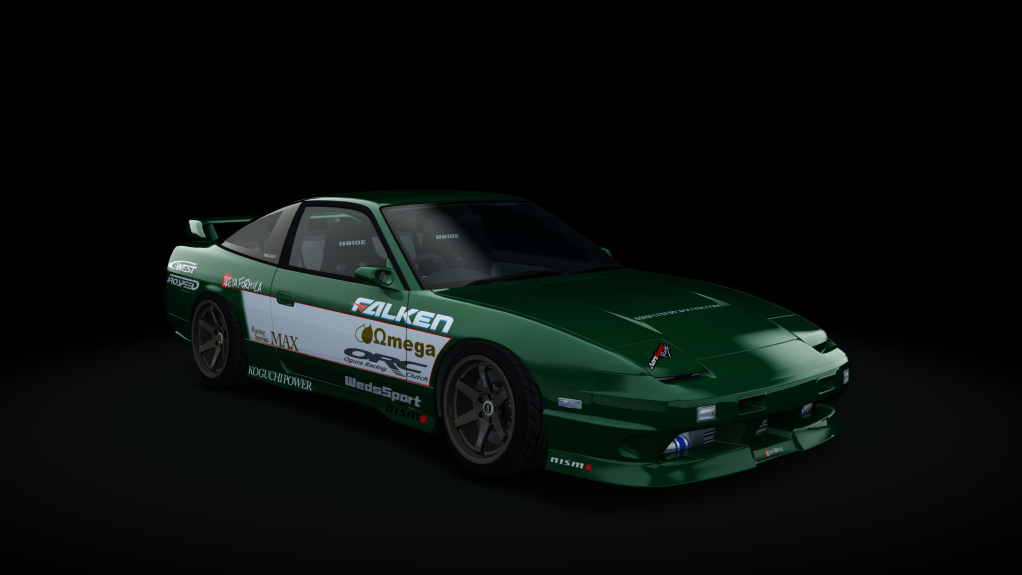 HOTHEADDRAG Nissan 180SX 275, skin koguchi