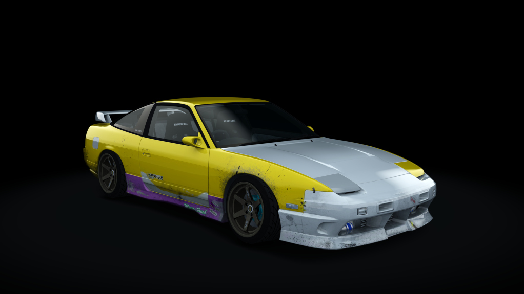 HOTHEADDRAG Nissan 180SX 275, skin missile