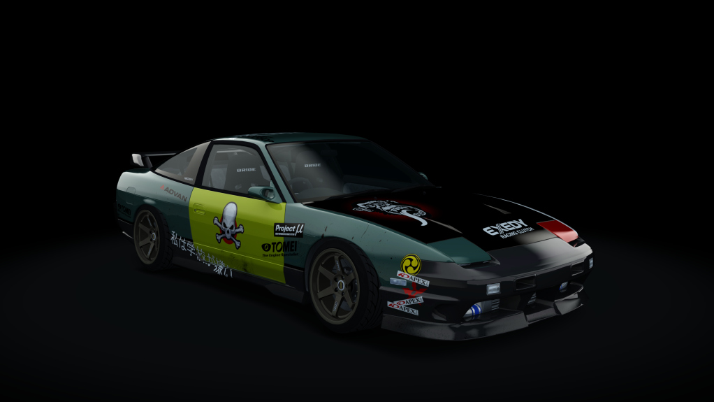 HOTHEADDRAG Nissan 180SX 275, skin ryan_cooper