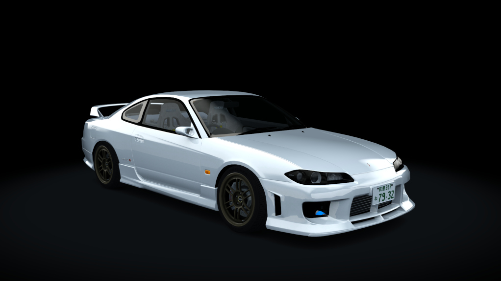 HOTHEADDRAG Nissan Silvia S15 275, skin 03_Pearl_White