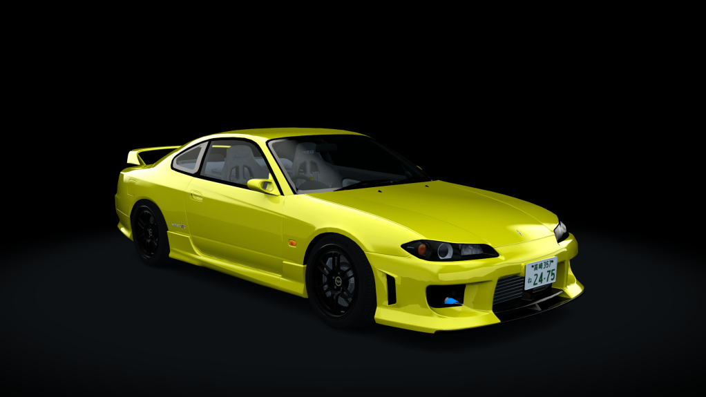 HOTHEADDRAG Nissan Silvia S15 275, skin 04_Lightning_Yellow