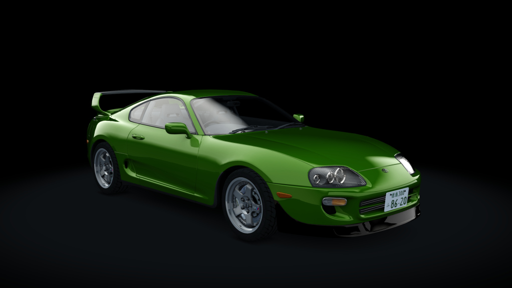 HOTHEADDRAG Toyota Supra 275, skin 01_dark_green_pearl_met