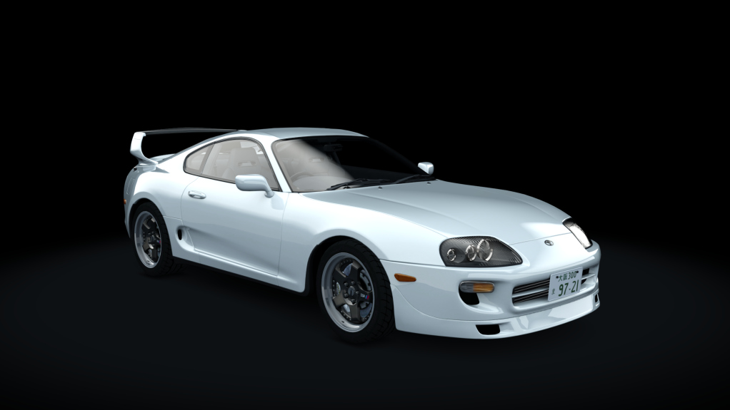 HOTHEADDRAG Toyota Supra 275, skin 03_super_white