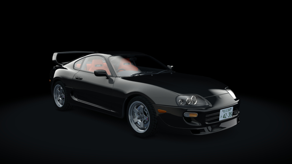 HOTHEADDRAG Toyota Supra 275, skin 05_black