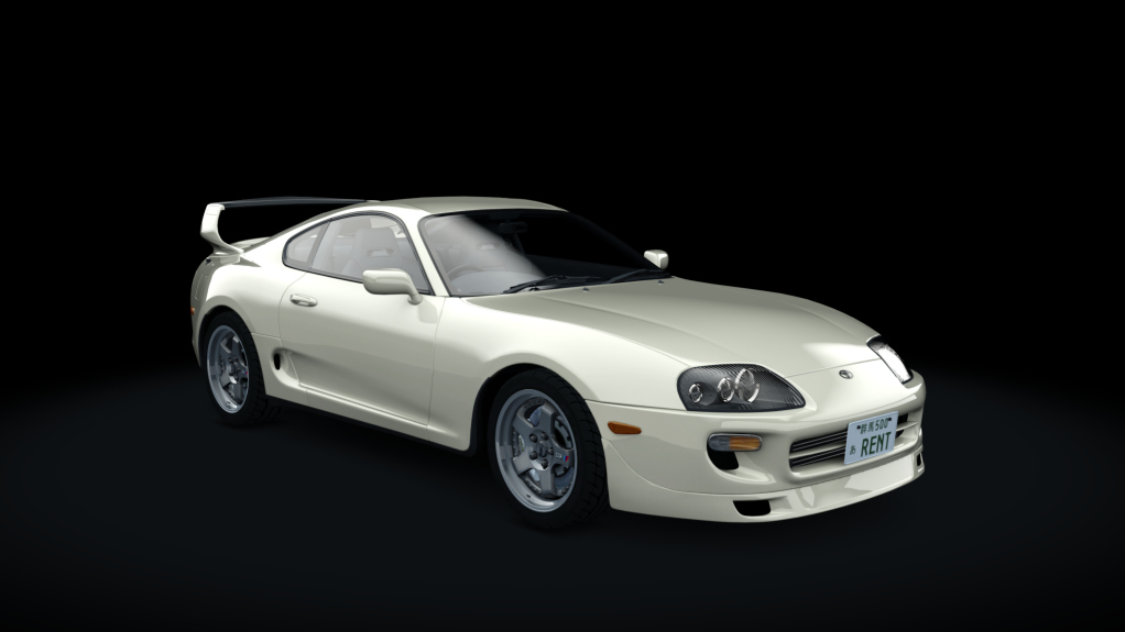 HOTHEADDRAG Toyota Supra 275, skin white_cream