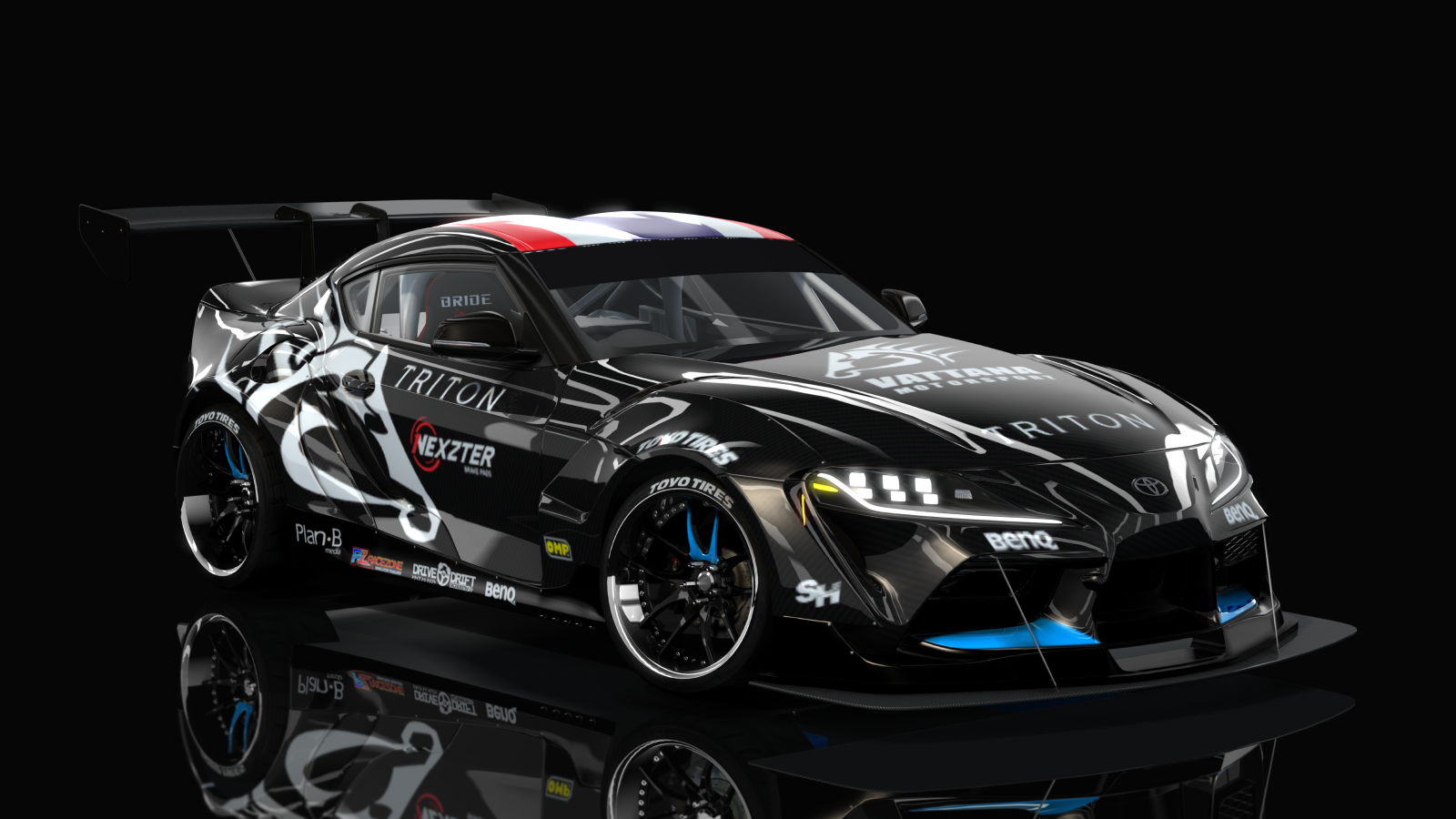 HOTHEADDRIFT2.0 Toyota Supra GR, skin bnwbankz