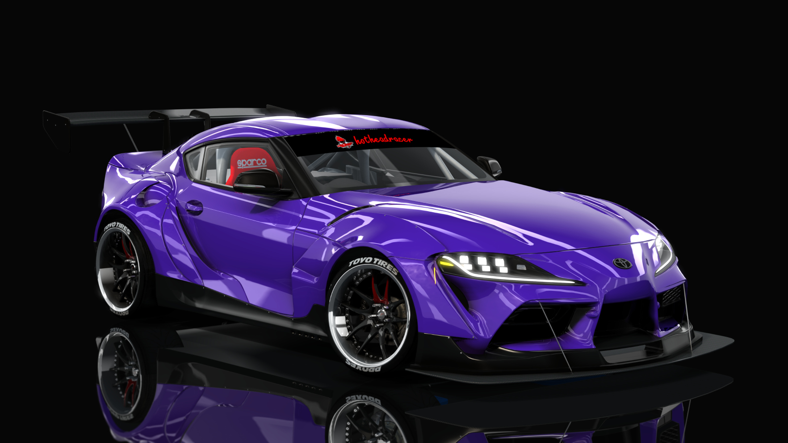 HOTHEADDRIFT2.0 Toyota Supra GR, skin envy_violet