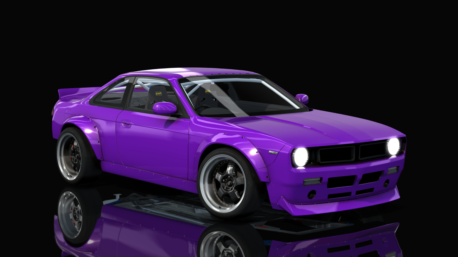 HOTHEADDRIFT2.0 Nissan S14 Boss, skin envy_purple