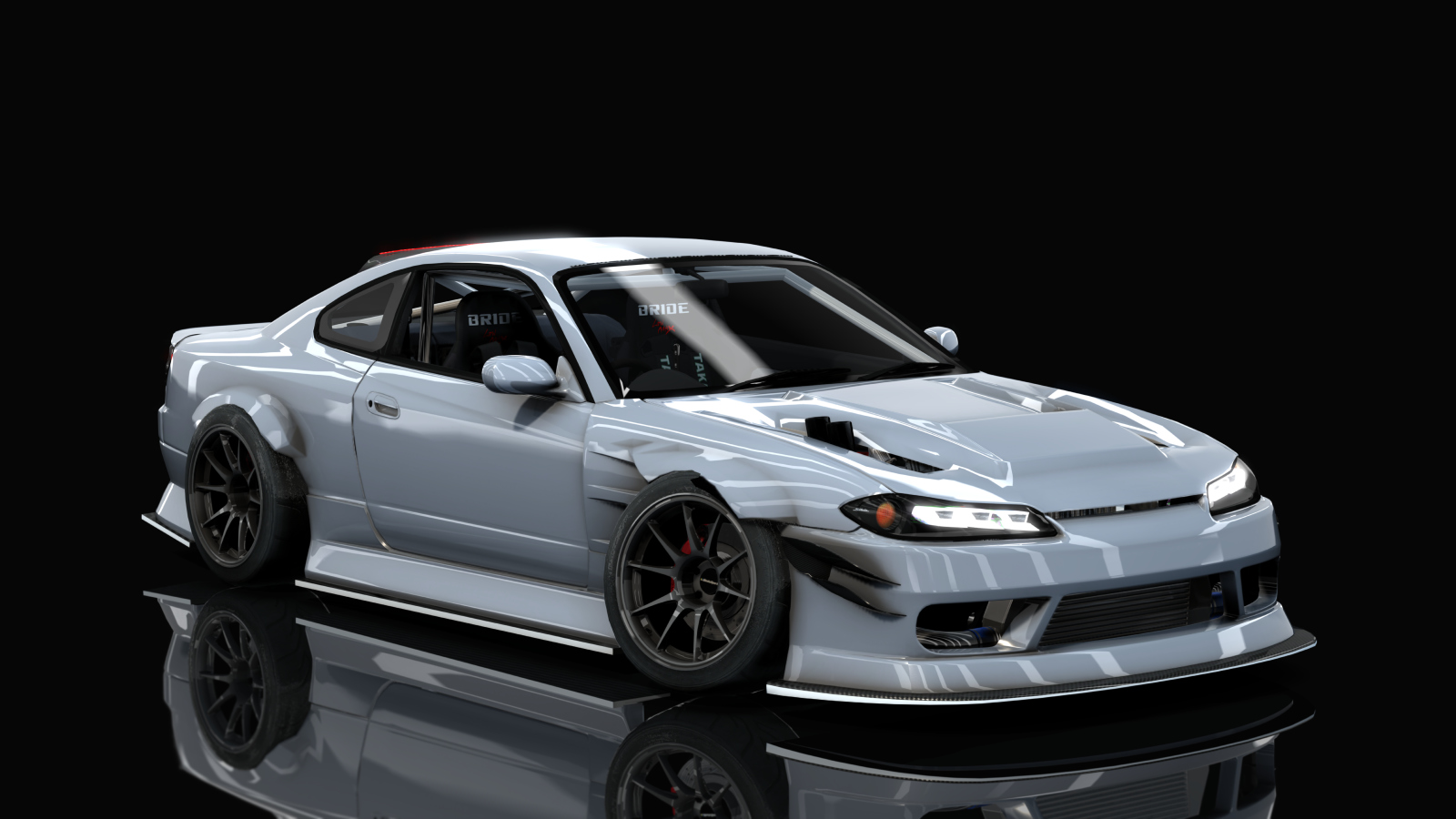 HOTHEADDRIFT2.0 Nissan S15, skin envy_opal_white