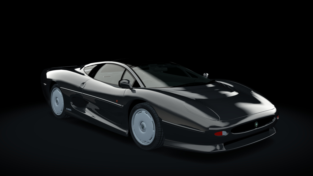 Jaguar XJ220, skin daytona_black