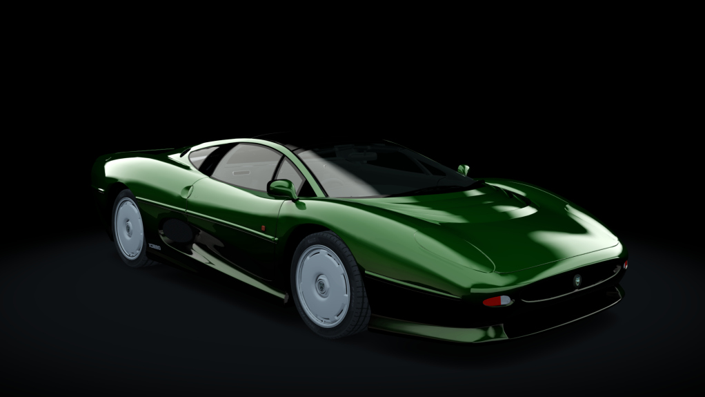 Jaguar XJ220, skin jaguar_jade