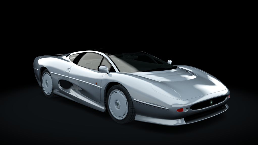 Jaguar XJ220, skin launch_grey