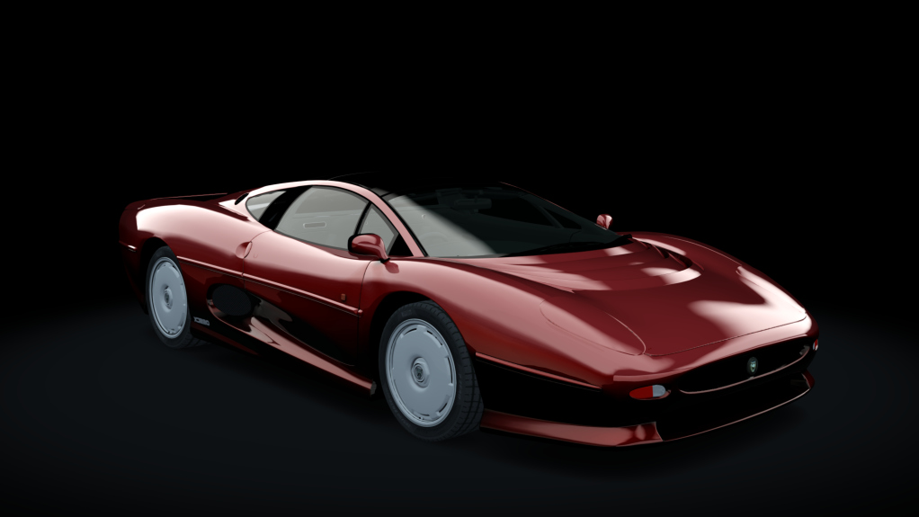 Jaguar XJ220, skin monza_red