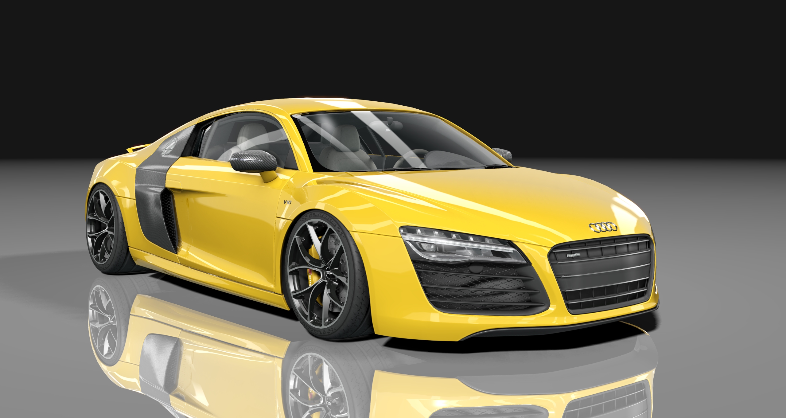 Audi R8 SheepeyBuilt, skin 17_vegas_yellow_gr