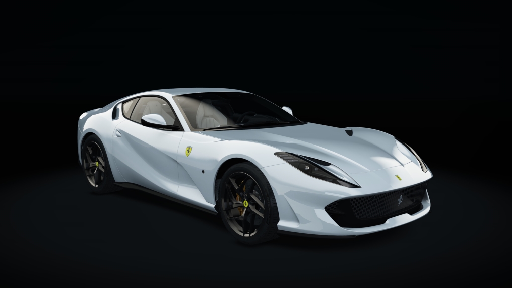 Ferrari 812 Superfast Gintani, skin 05_bianco_avus