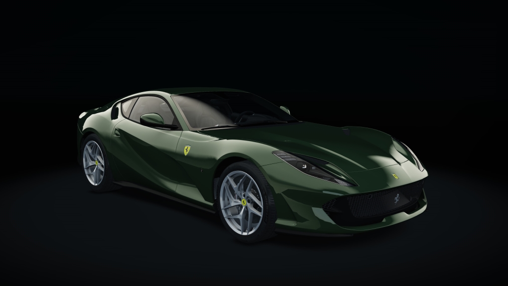 Ferrari 812 Superfast Gintani, skin 18_verde_british