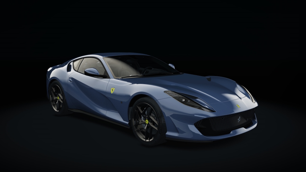 Ferrari 812 Superfast Gintani, skin 22_blu_mirabeu