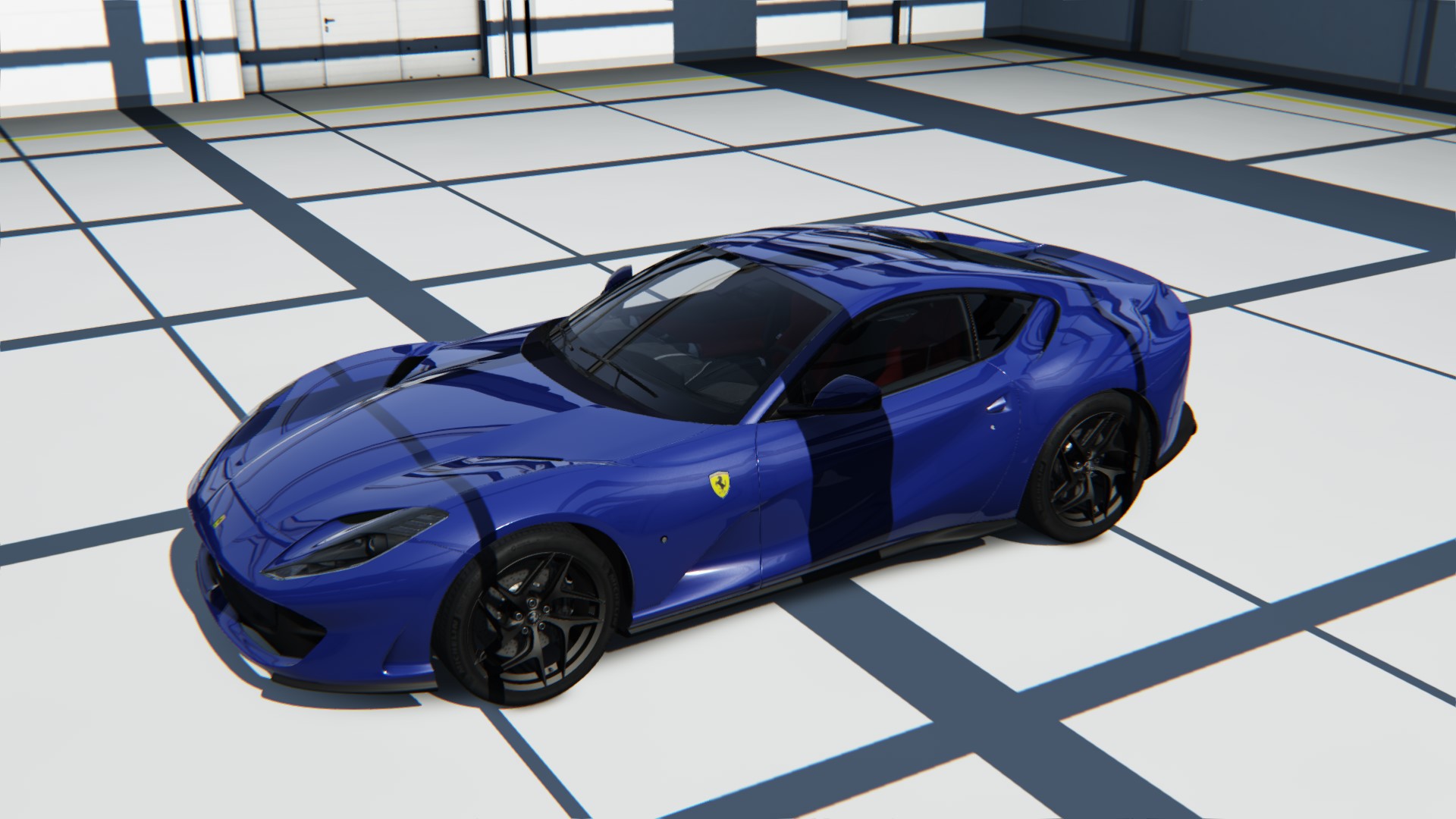 Ferrari 812 Superfast Gintani, skin 24_blu_tour_de_france_b