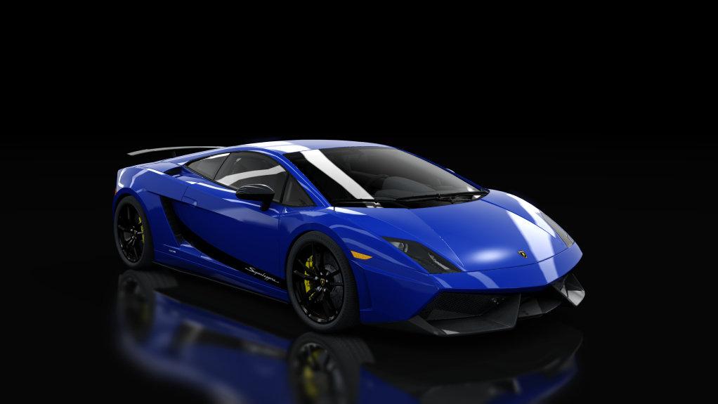 Lamborghini Gallardo SL Step3, skin blu_caelum