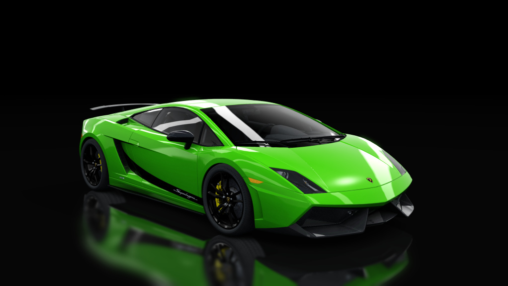 Lamborghini Gallardo SL Step3, skin verde_ithaca