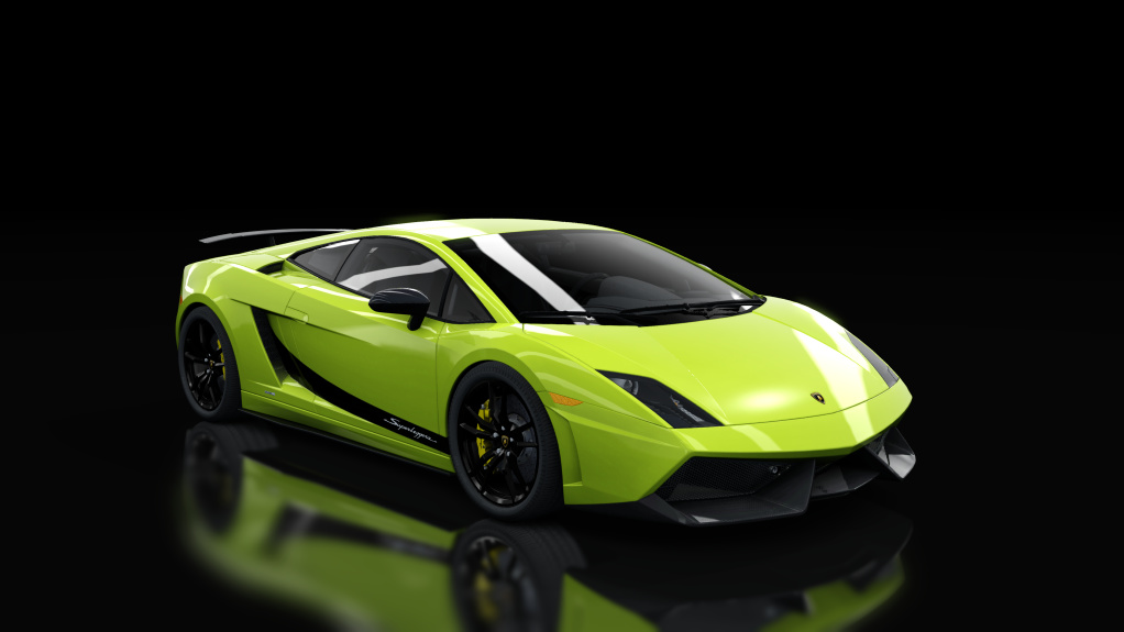 Lamborghini Gallardo SL Step3, skin verde_scandal