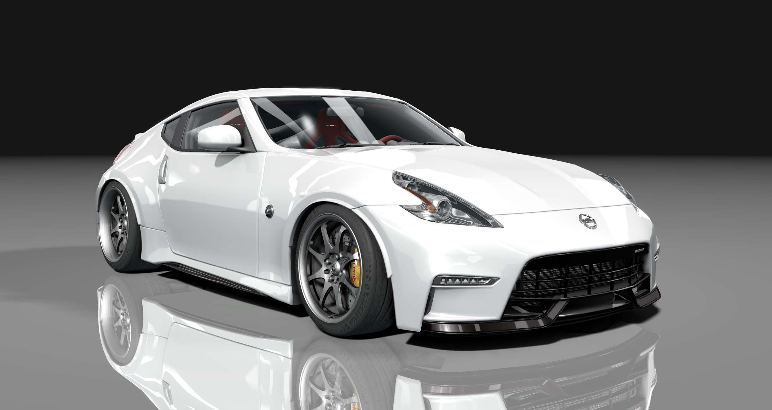 Nissan 370z Nismo TT, skin 00_pearl_white_met_silver