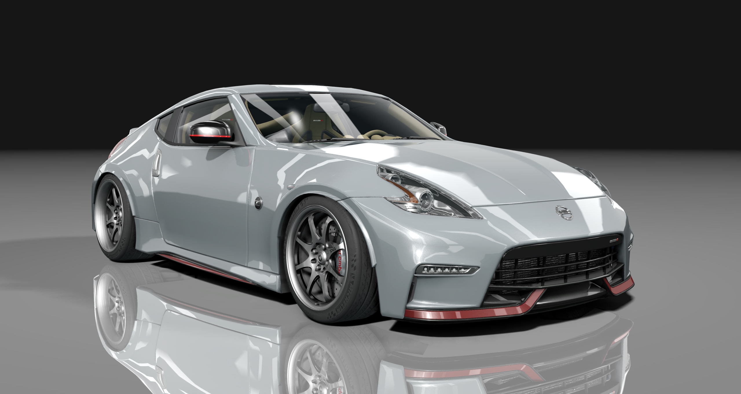 Nissan 370z Nismo TT, skin 03_brillant_silver_met