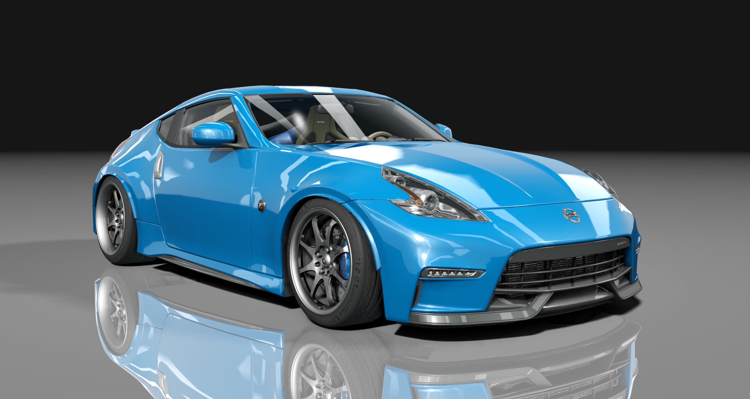 Nissan 370z Nismo TT, skin nismo_light_blue