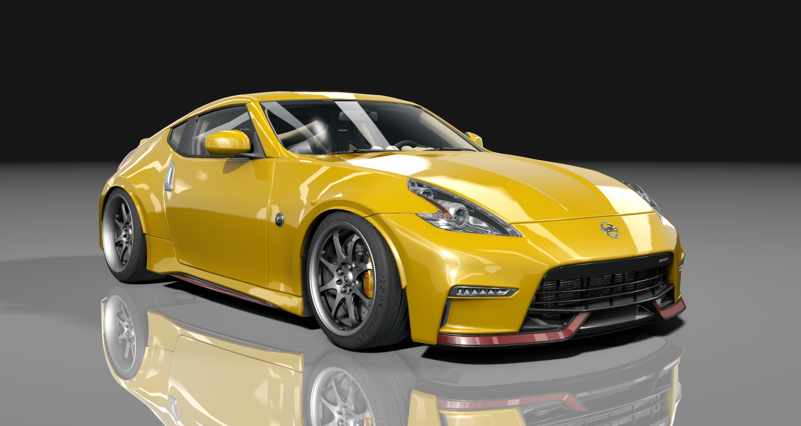 Nissan 370z Nismo TT, skin yellow