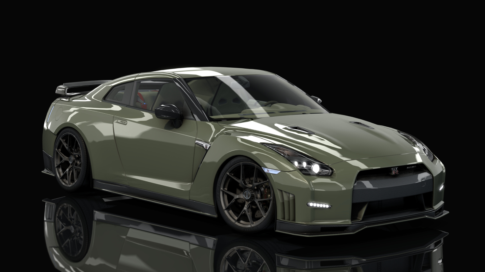 Nissan GT-R FBO, skin 08_millennium_jade