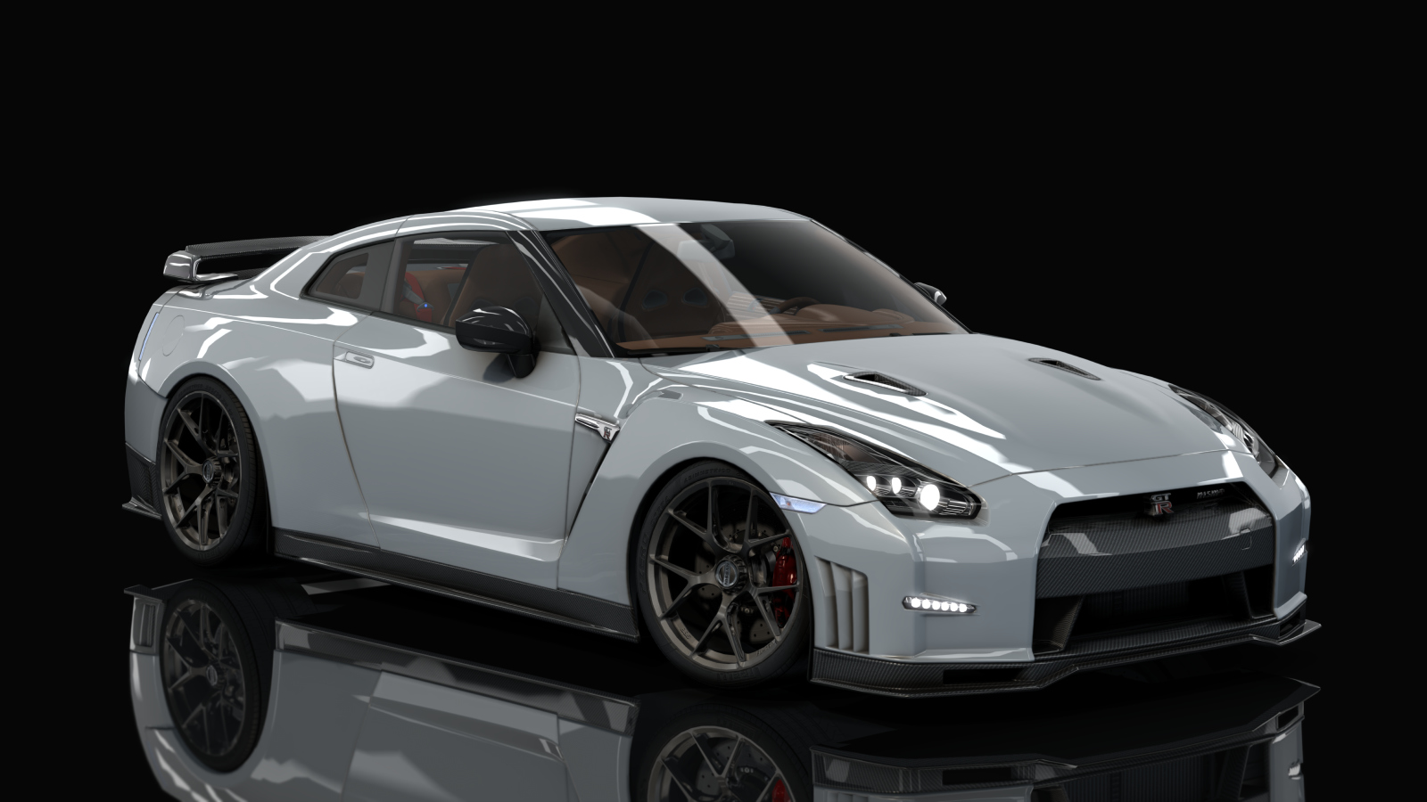 Nissan GT-R FBO, skin 0_pearl_white