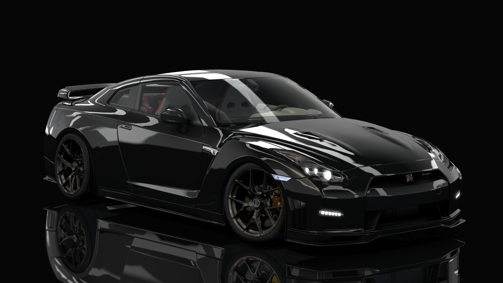 Nissan GT-R FBO, skin jet_black