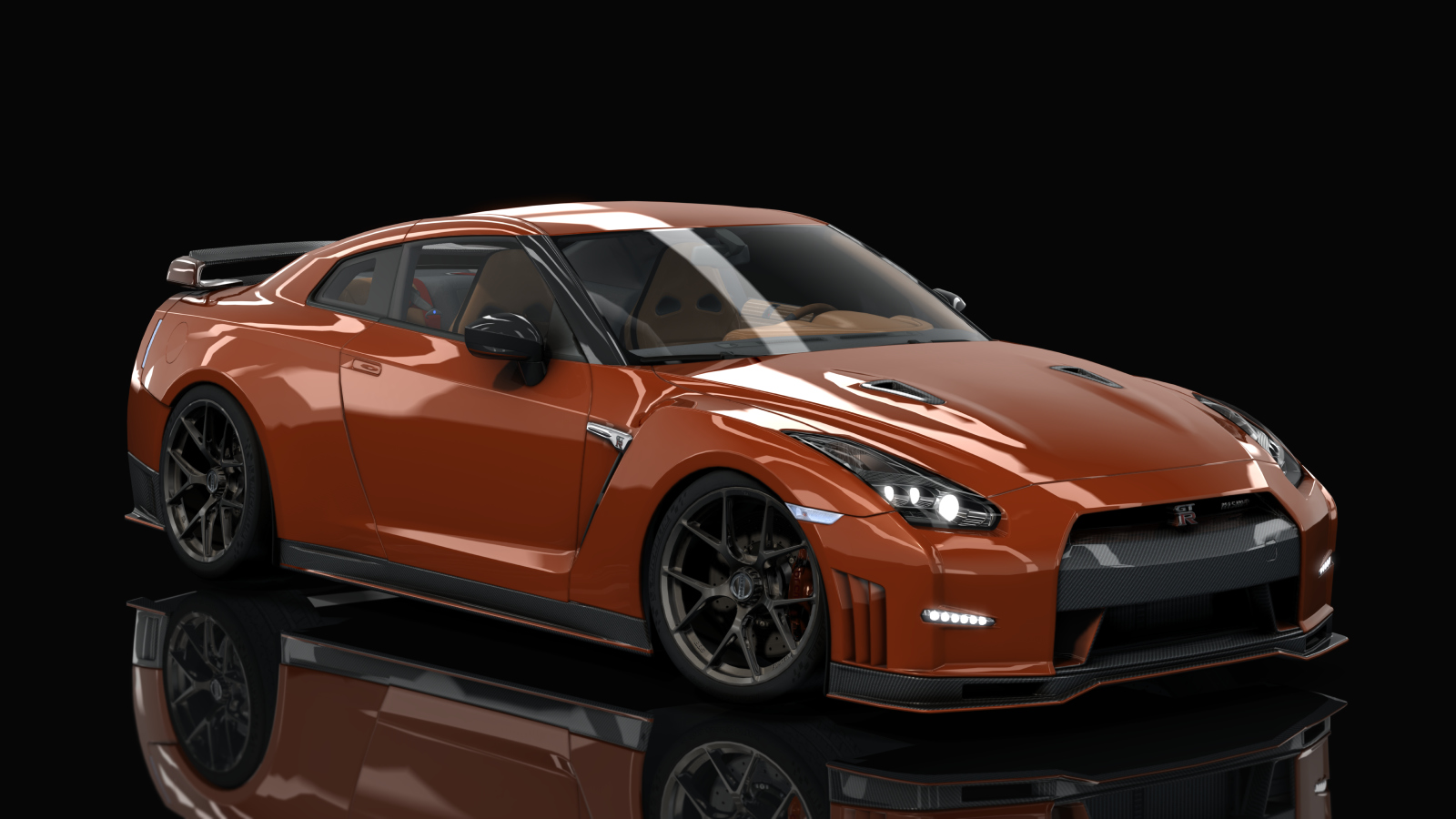 Nissan GT-R FBO, skin rust