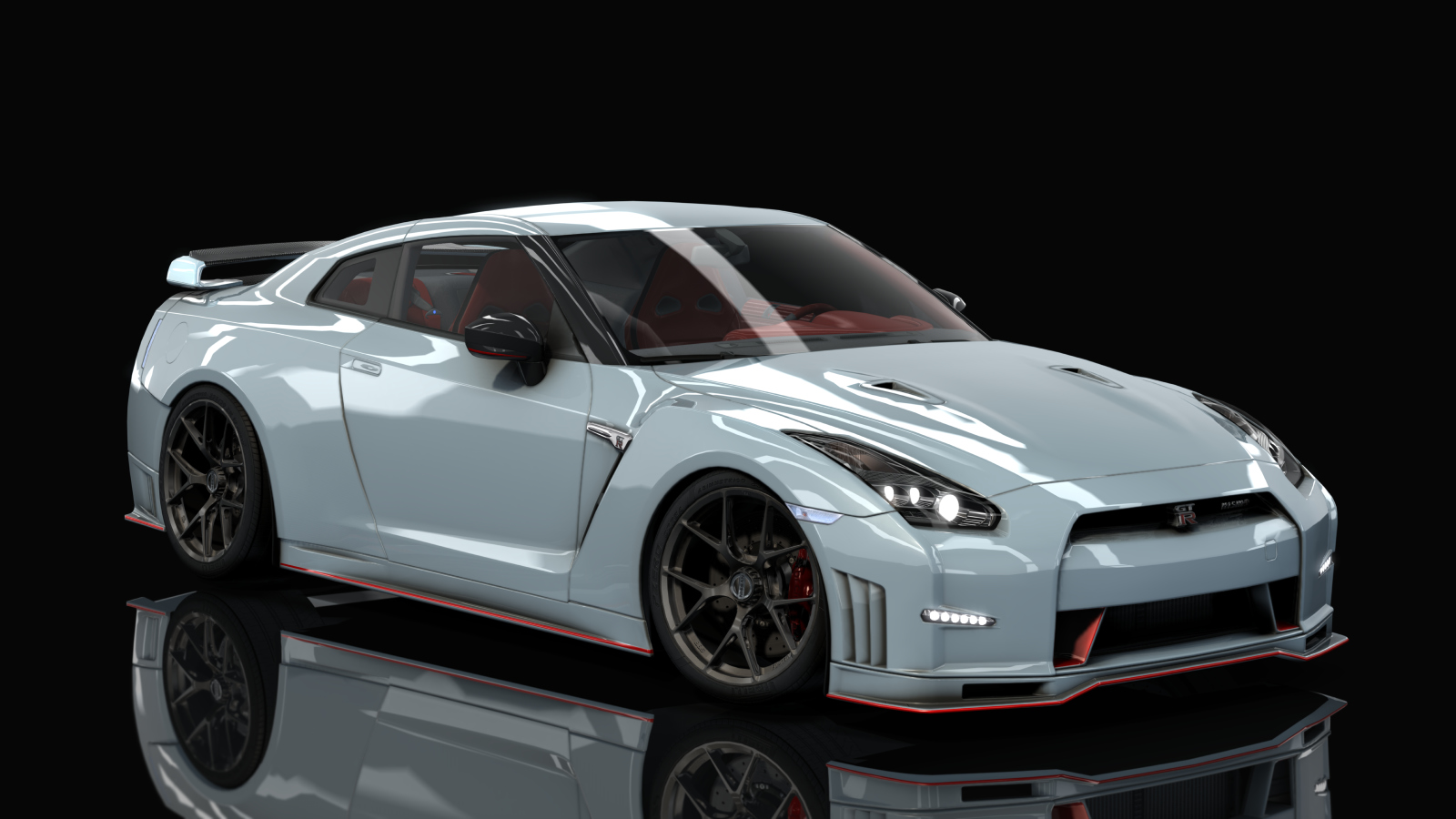 Nissan GT-R FBO, skin silver