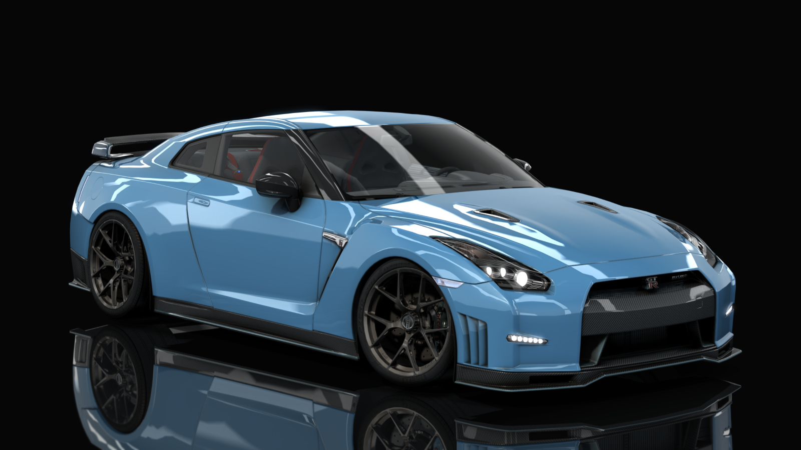 Nissan GT-R FBO, skin slate_blue