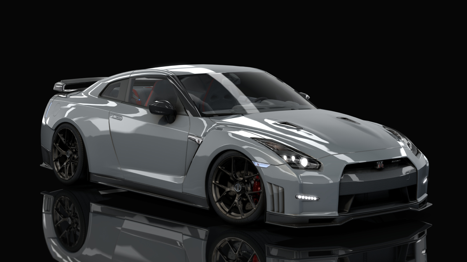 Nissan GT-R FBO, skin super_silver