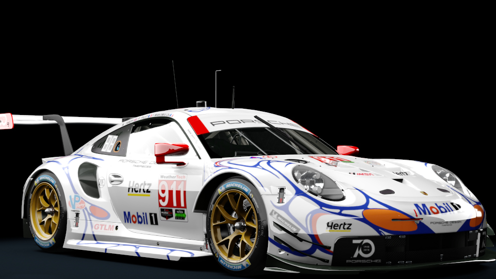 Porsche 911 RSR 2018, skin 2018_IMSA_PetitLM_911