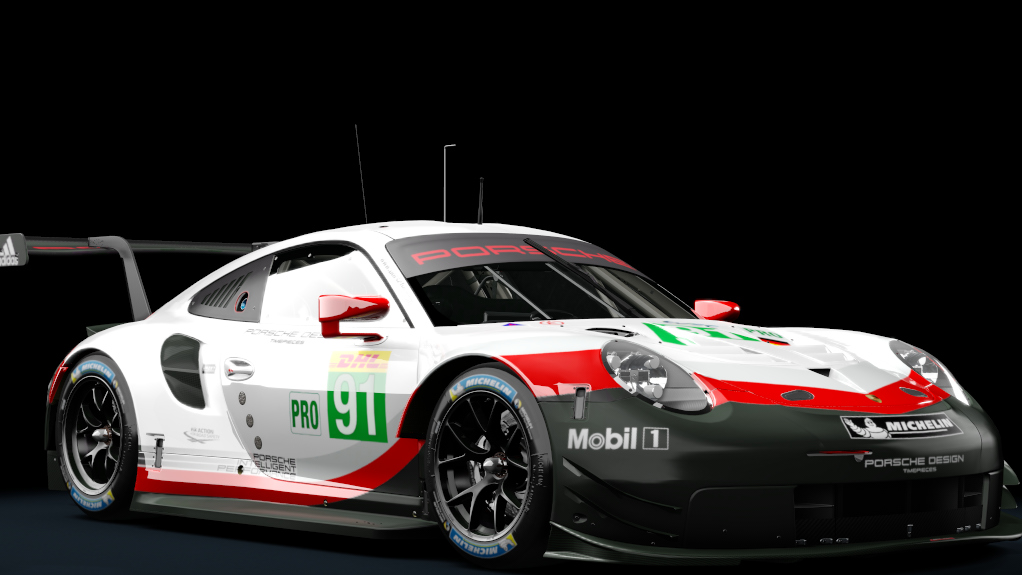 Porsche 911 RSR 2018, skin 2018_WEC_91