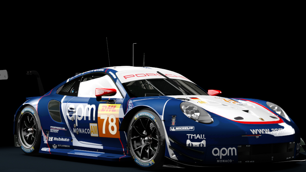 Porsche 911 RSR 2018, skin 2019_WEC_78