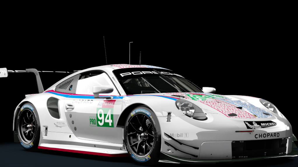 Porsche 911 RSR 2018, skin LeMans_2019_Porsche_94
