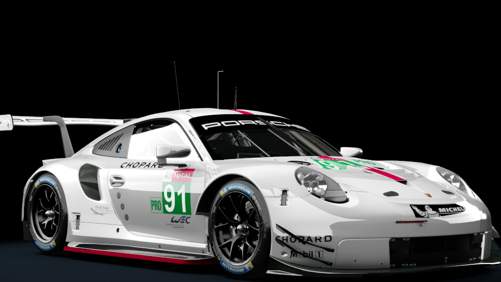 Porsche 911 RSR 2018, skin LeMans_2020_Porsche_91
