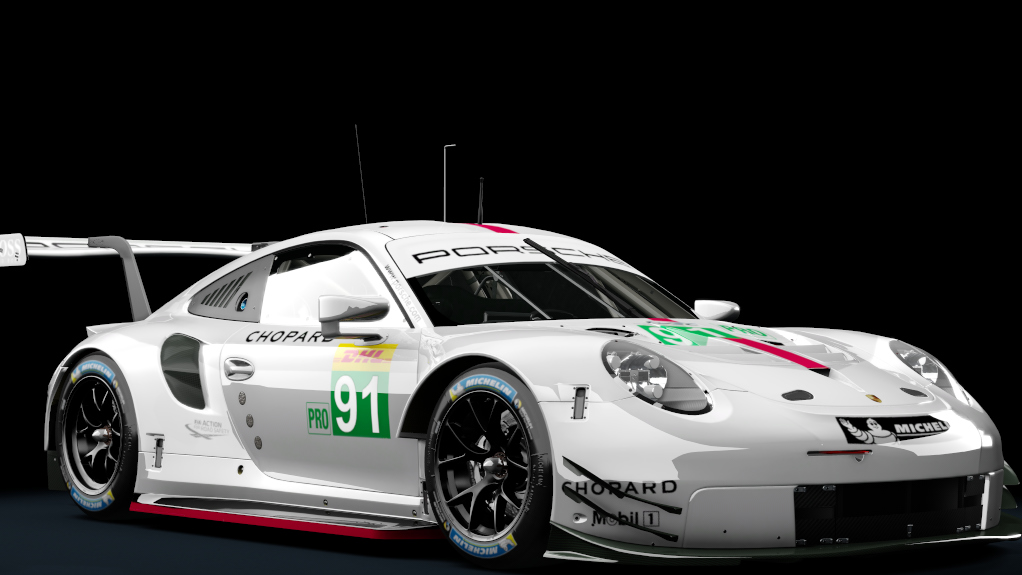 Porsche 911 RSR 2018, skin WEC_2019_Porsche_91