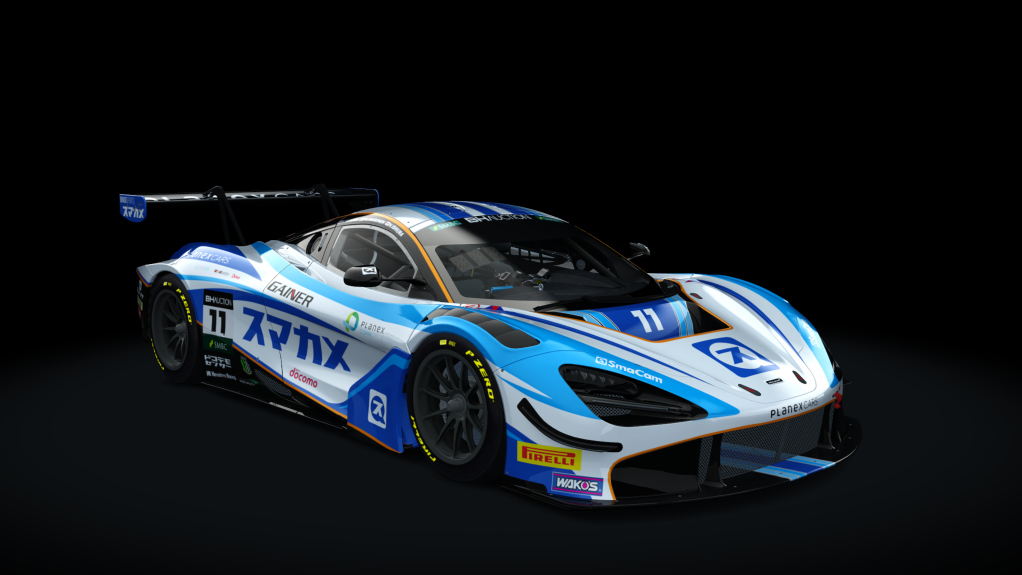 McLaren 720S GT3, skin 11_suzuka10h