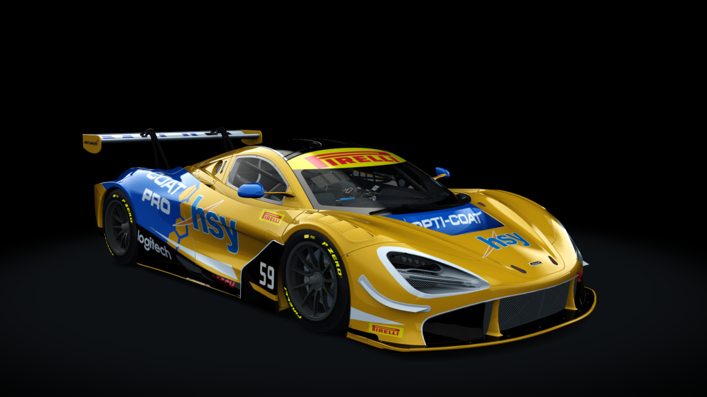 McLaren 720S GT3, skin 59Racing