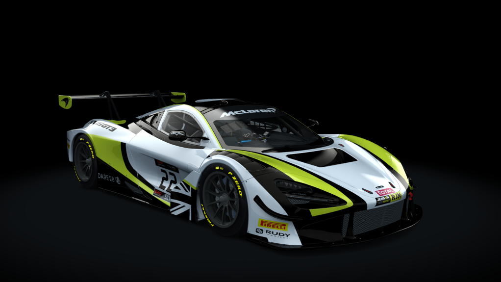 McLaren 720S GT3, skin RJN