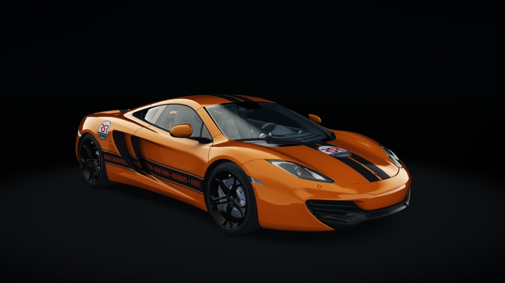 McLaren MP4-12C, skin orange_rsr